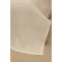 ETEHOMETEX HAVUZLU PİKE TEK KİŞİLİK 160X240CM KREM 8696474232079